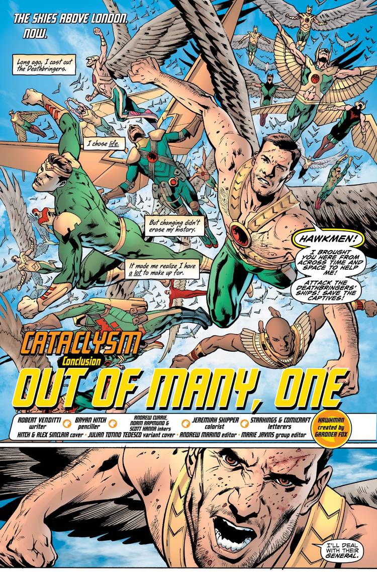 Exclusive Preview: DC's Hawkman ARMY Fights Its Final Battle