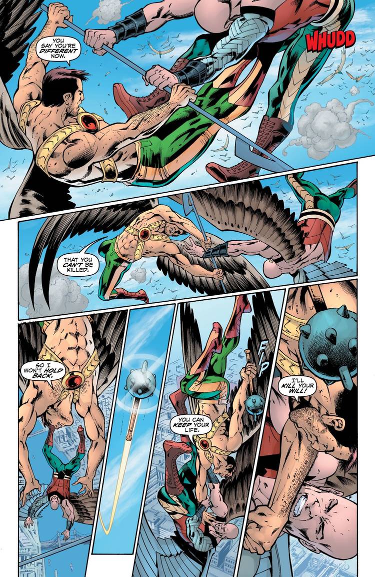 Exclusive Preview: DC's Hawkman ARMY Fights Its Final Battle