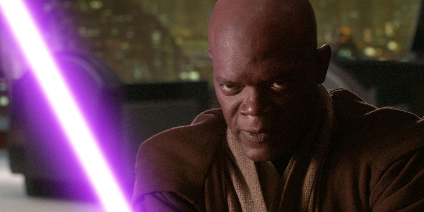 Mace Windu in battle