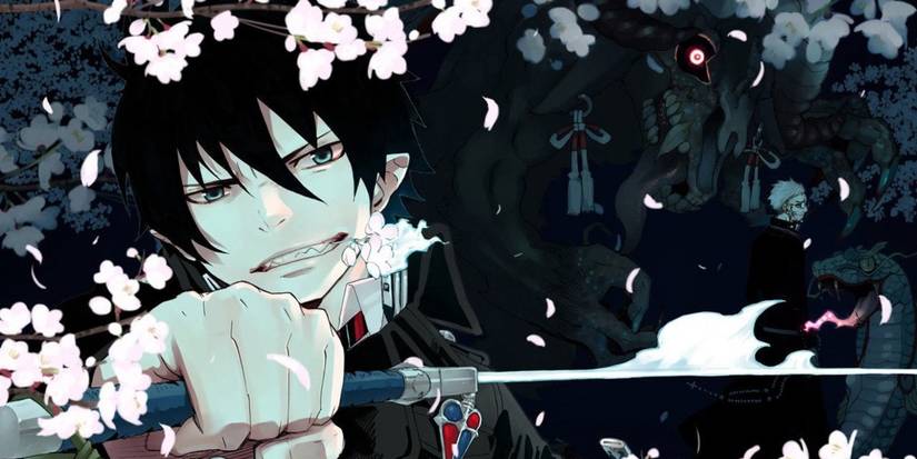 blue exorcist rin sword