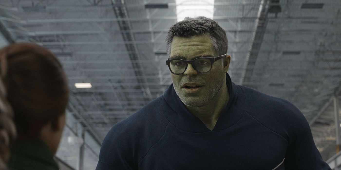 Avengers Endgame Professor Hulk Closeup