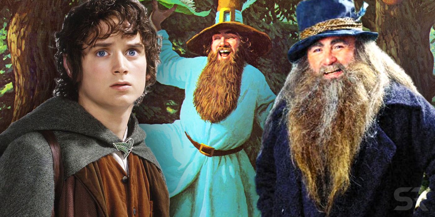 Frodo and Tom Bombadil in The Lord of the Rings