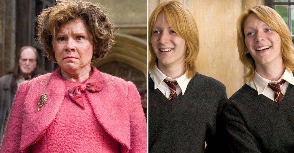Harry Potter Every Fred George Weasley Prank From The Movies Ranked Harry Potter Every Fred George Weasley Prank From The Movies Ranked