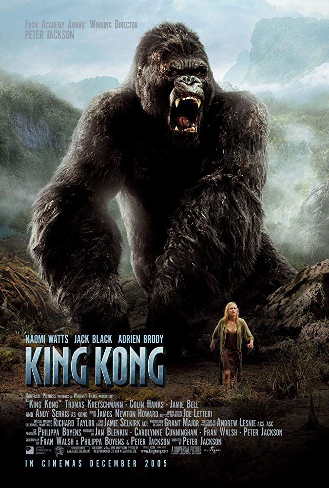 Every King Kong Movie Poster Ranked