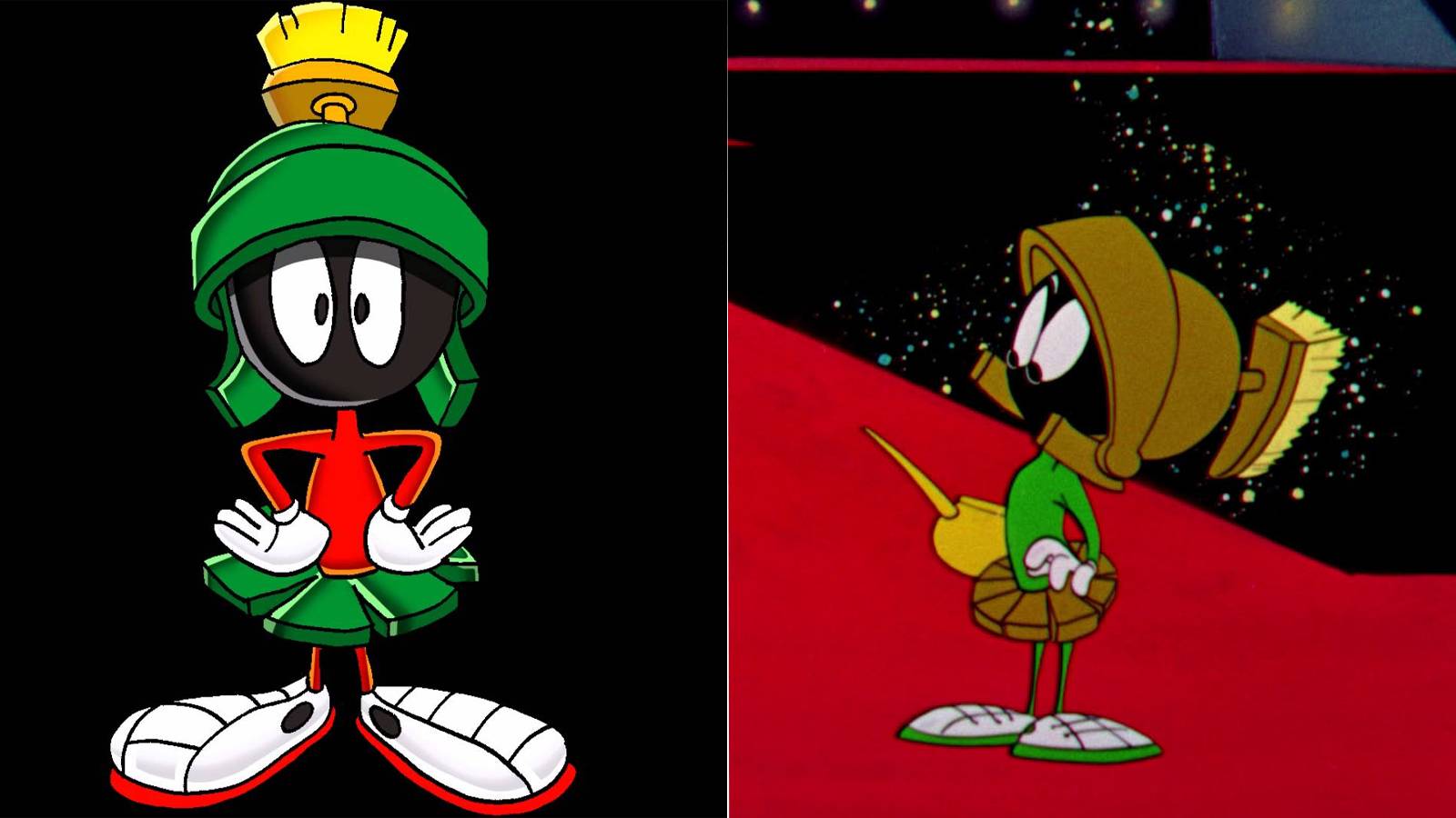 Looney Tunes Marvin The Martian Mine - Enfriador De Latas - Funda De Bebida Con Aislamiento Termico Para Bebidas