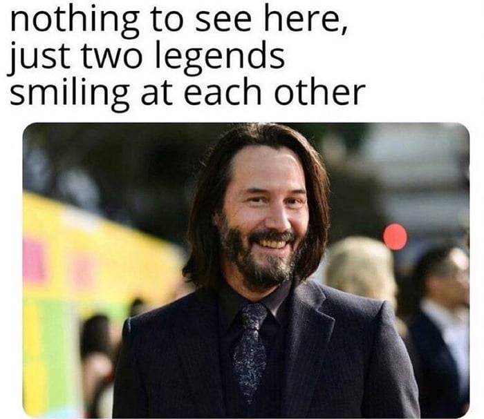 10 Funny Keanu Reeves Memes that are as Pure as He is
