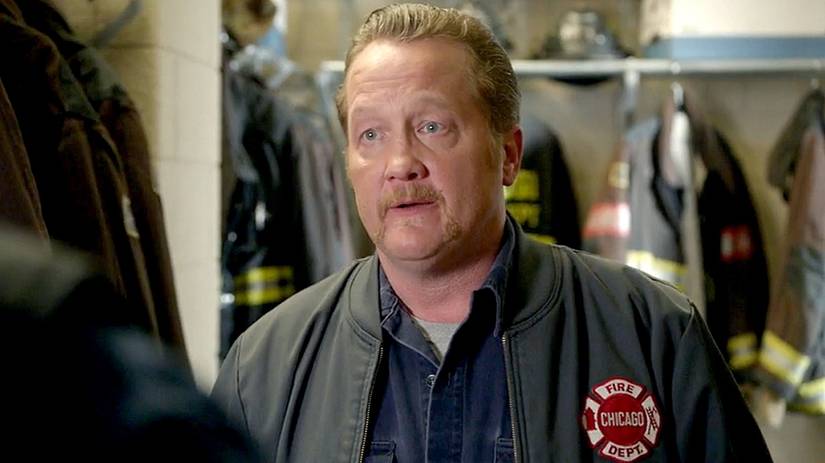 Mouch giving a lecture on Chicago Fire