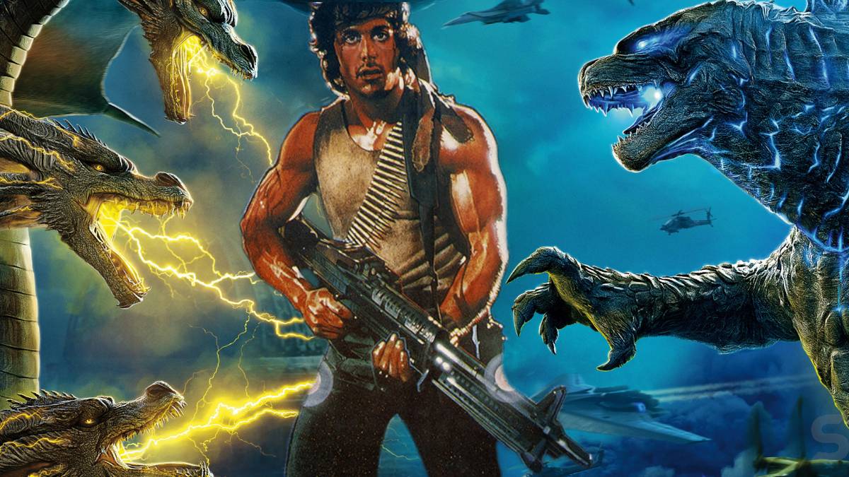Rambo Takes on Godzilla in Hilarious Mashup Trailer