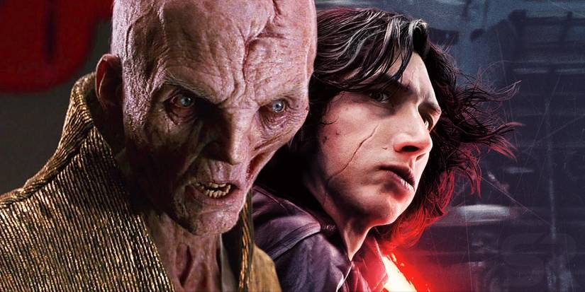 Star Wars Snoke and Kylo Ren Training