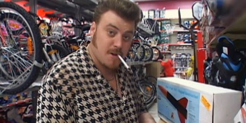 Ricky smoking in Trailer Park Boys