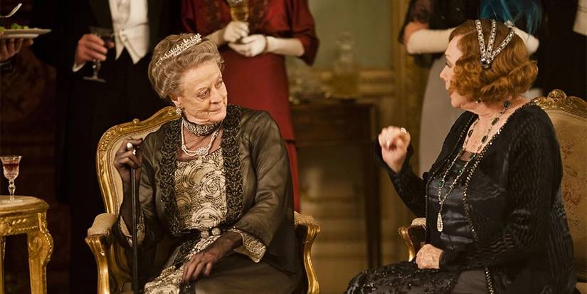 Violet Crawley in Downton Abbey