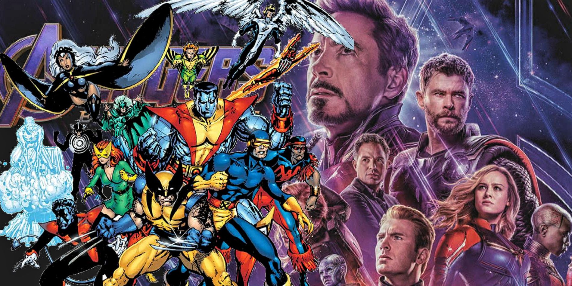 X Men and Avengers Endgame
