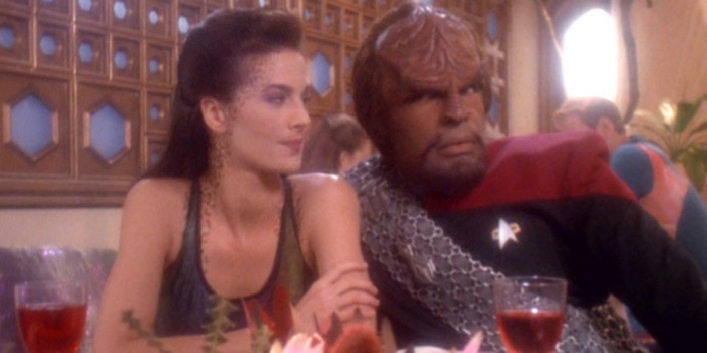 Worf and Jadzia Dax Star Trek Deep Space Nine