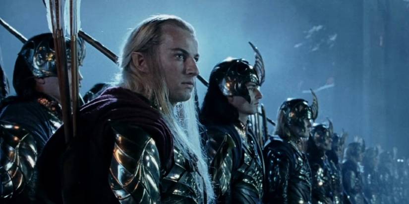 Haldir and the Elves arrive at Helm's Deep.