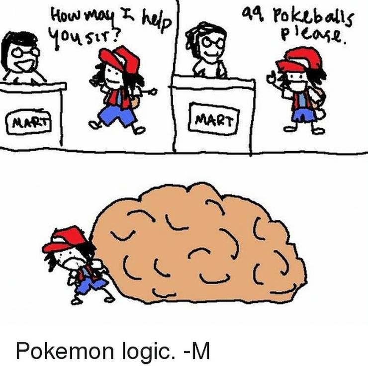 Pokemon Memes Pokemon Logic Facebook