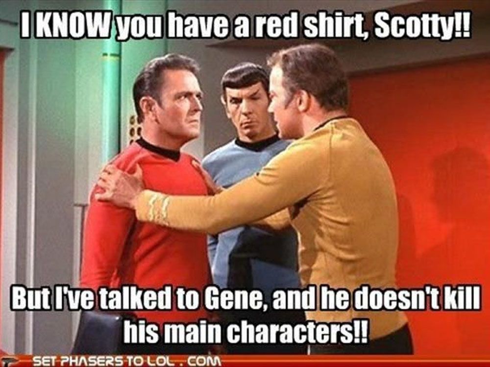 Star Trek 10 Red Shirt Memes That Are Too Funny