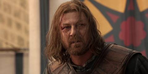 Sean Bean as Ned Stark in Game of Thrones