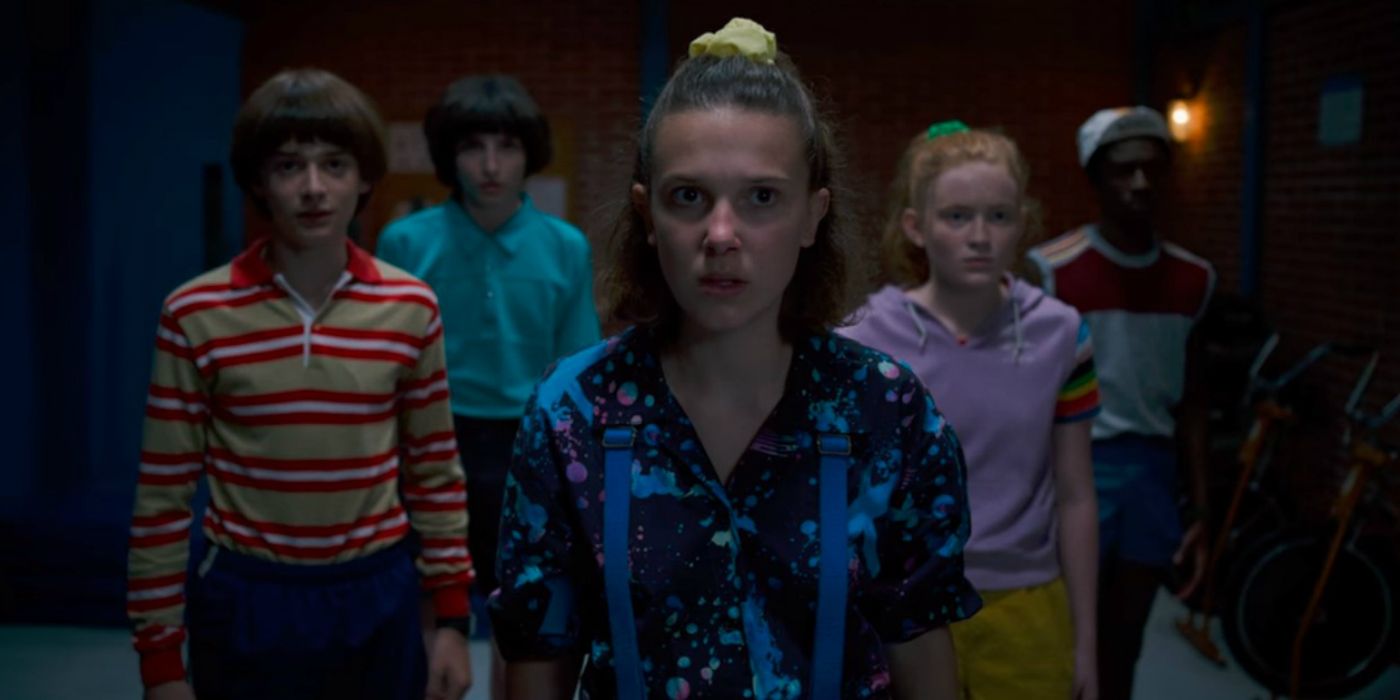 Stranger Things Eleven and Friends