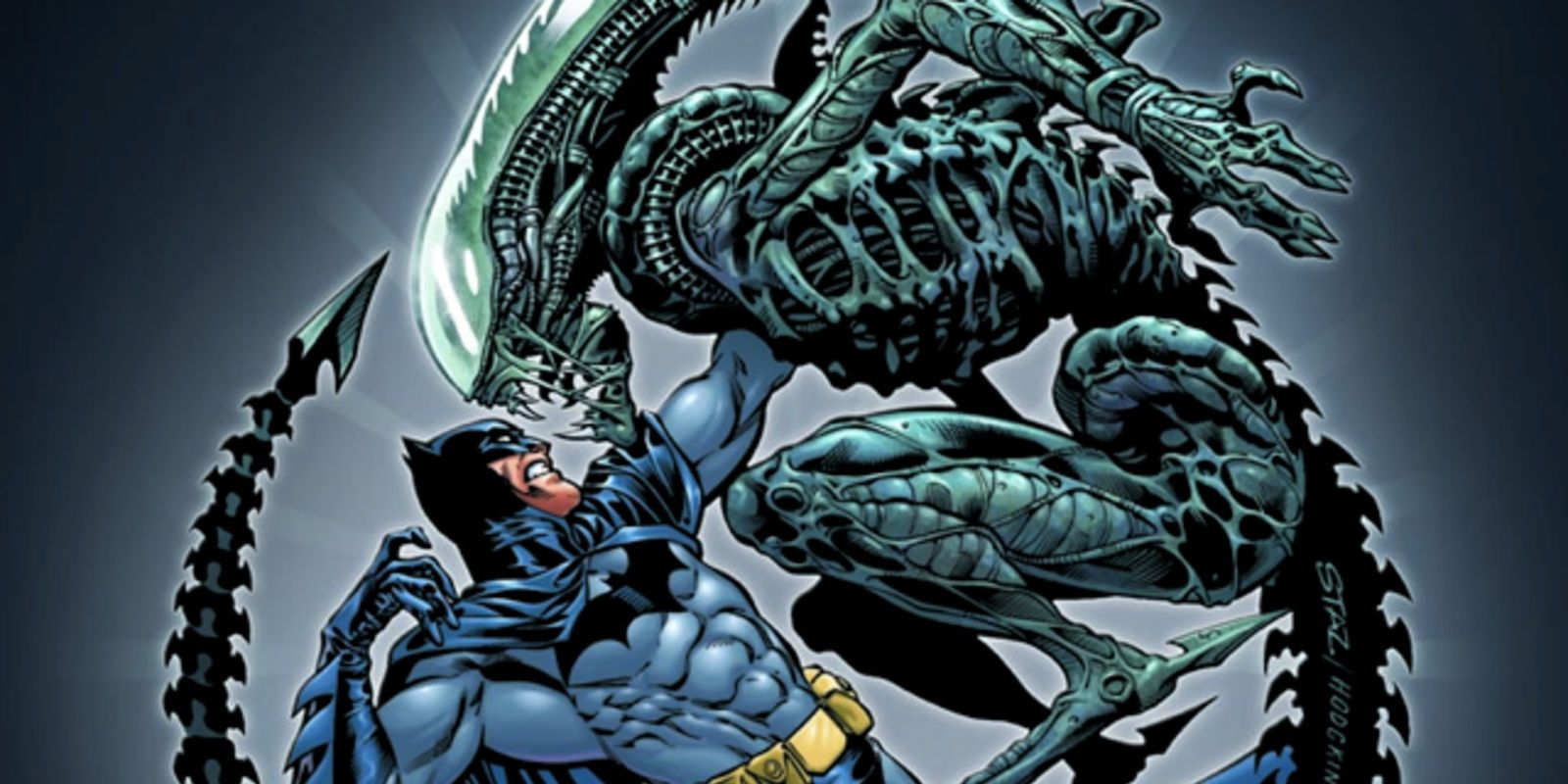 That Time Batman Fought A Joker Xenomorph