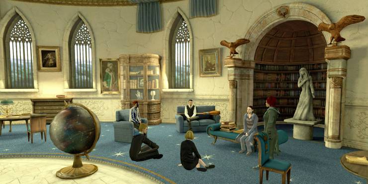 Harry Potter 10 Secrets About The Ravenclaw Common Room