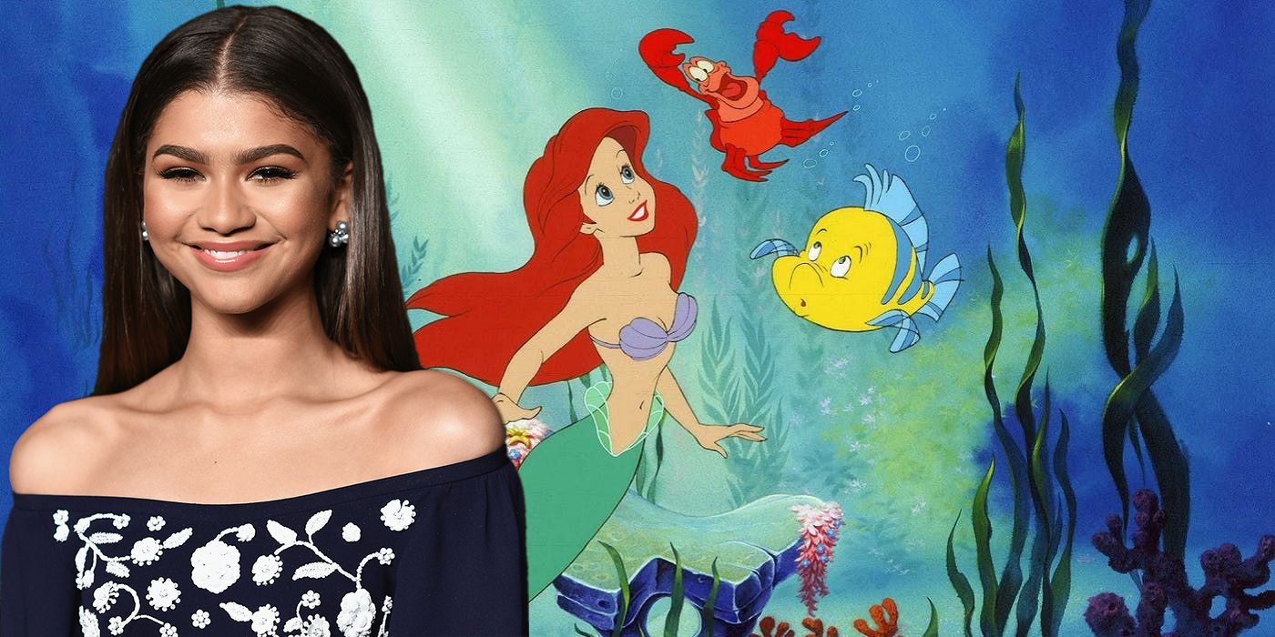 Little Mermaid: Zendaya Congratulates Halle Bailey on Ariel Casting