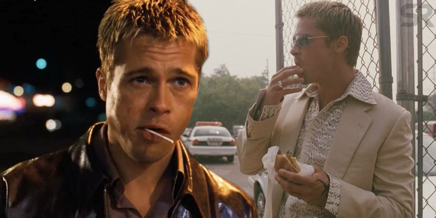 brad pitt chewing tobacco Why Brad Pitt Is Always Eating In Movies