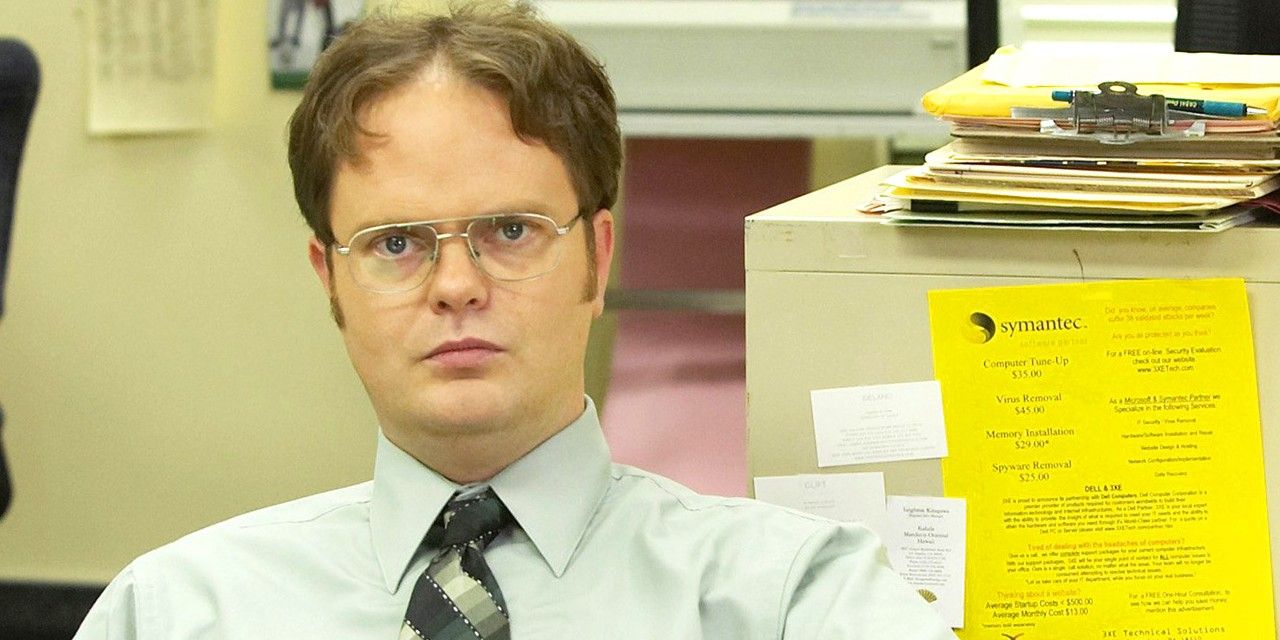 Dwight Schrute Staring At The Camera