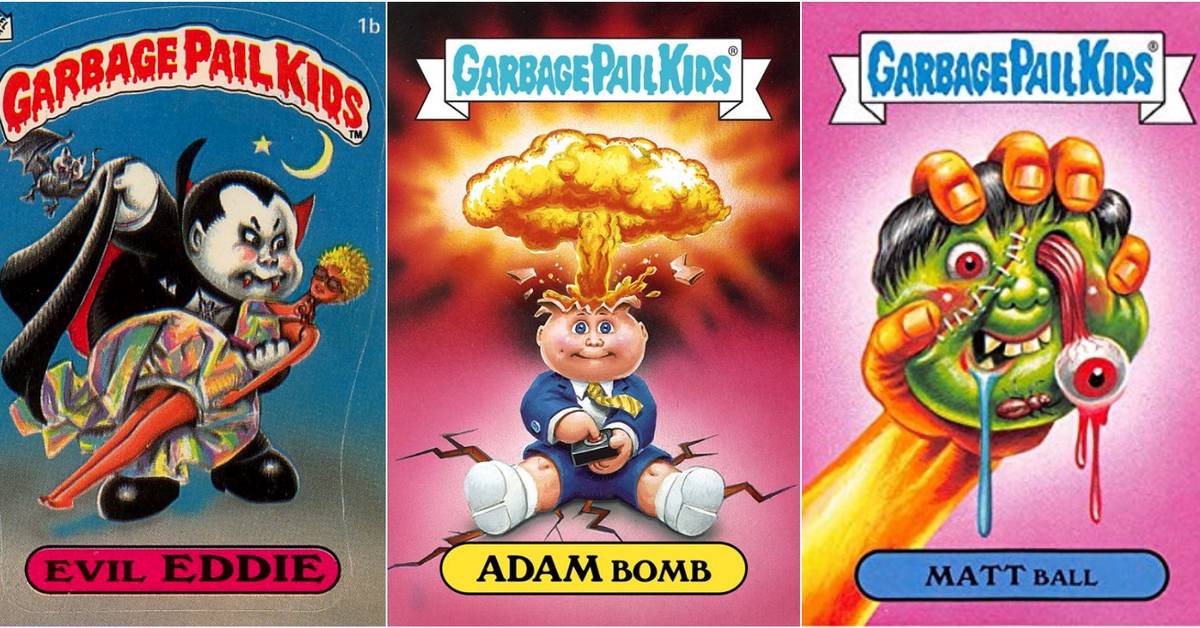 rare garbage pail kids cards Amazon.com: Topps Heritage 2021 Garbage Pail Kids Blaster Box : Toys & Games main image 1
