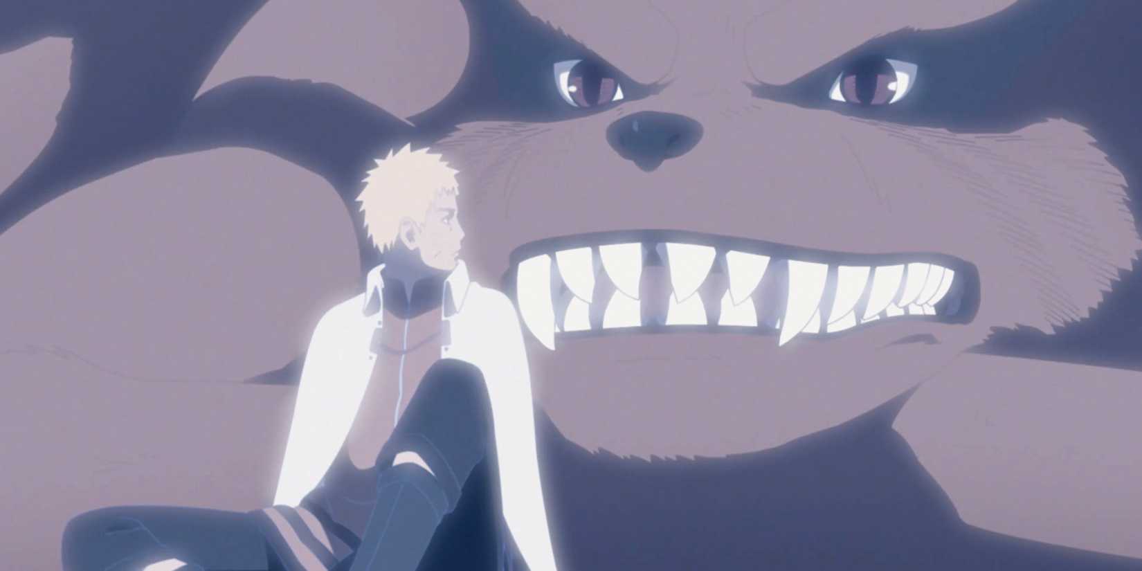 Kurama fait ses adieux à Naruto dans Boruto (Source : Boruto)