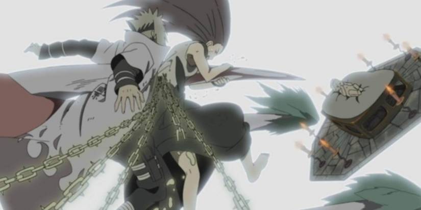 Kushina And Minato Sarifice Themselves In Naruto Shippuden