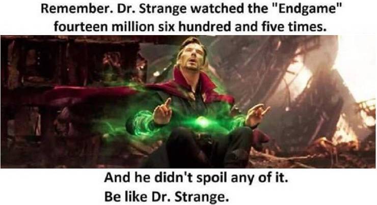 MCU Memes Dr. Strange