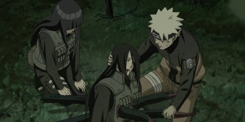 Neji Sacrifices Himself For Hinata And Naruto