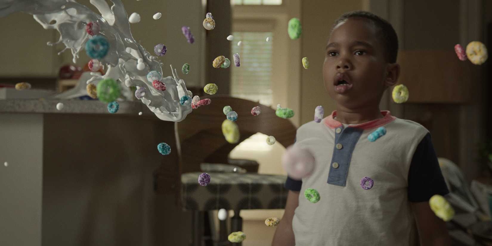 Dion using his abilities and looking shocked in Raising Dion