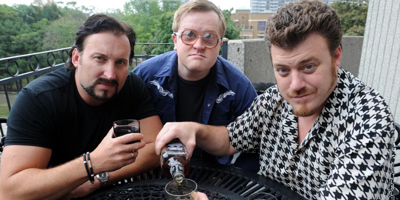 Ricky Bubbles and Julian from Trailer Park Boys