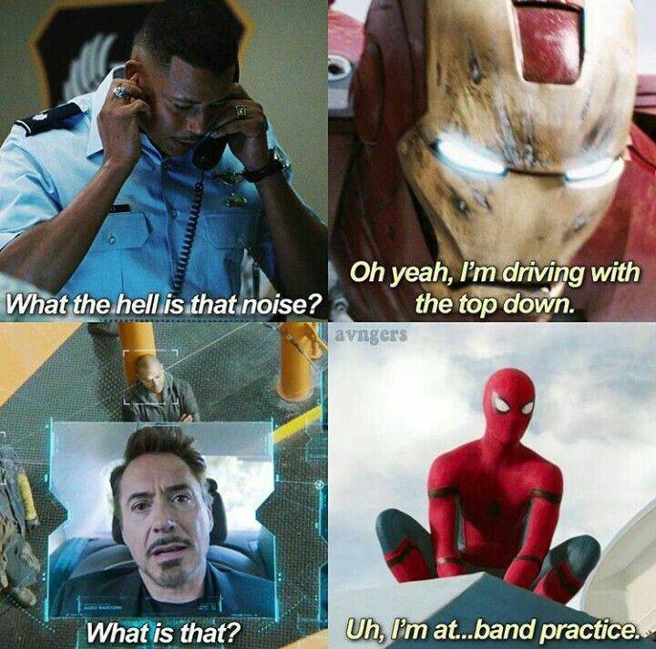 Spider Man and Iron Man Full Circle