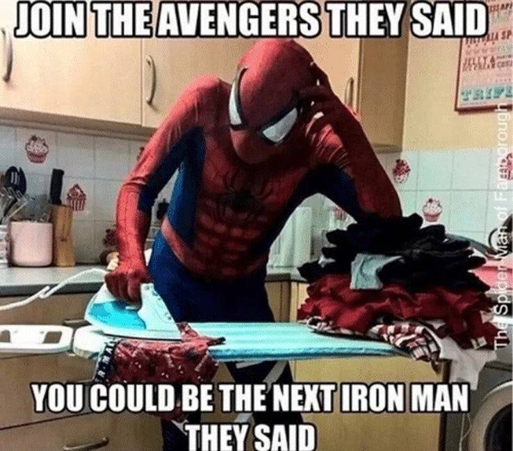 Spider Man and Iron Man Join the Avengers