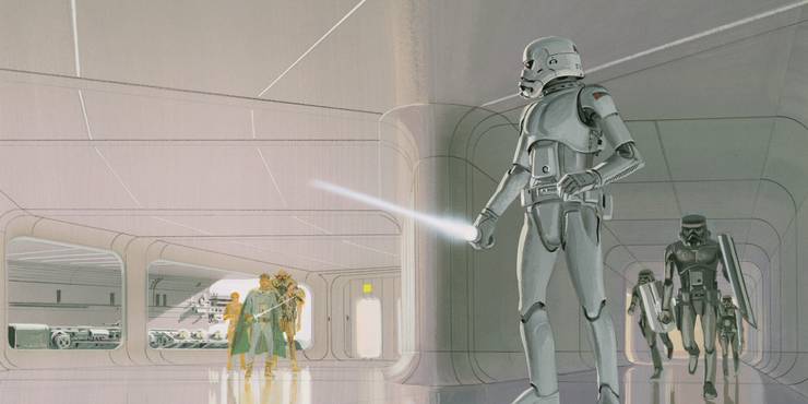 Star Wars Why Stormtroopers Originally Had Lightsabers In Concept Art