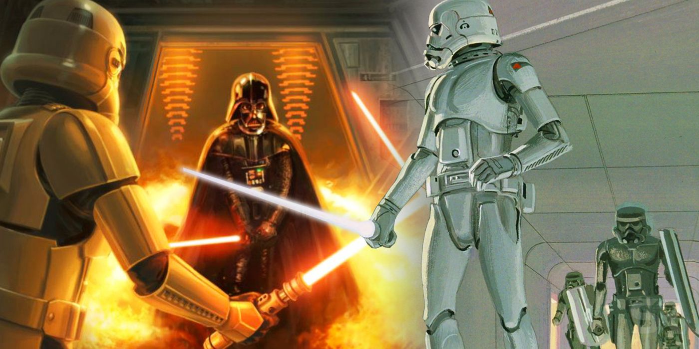 Star Wars: Why Stormtroopers Originally Had Lightsabers In Concept Art