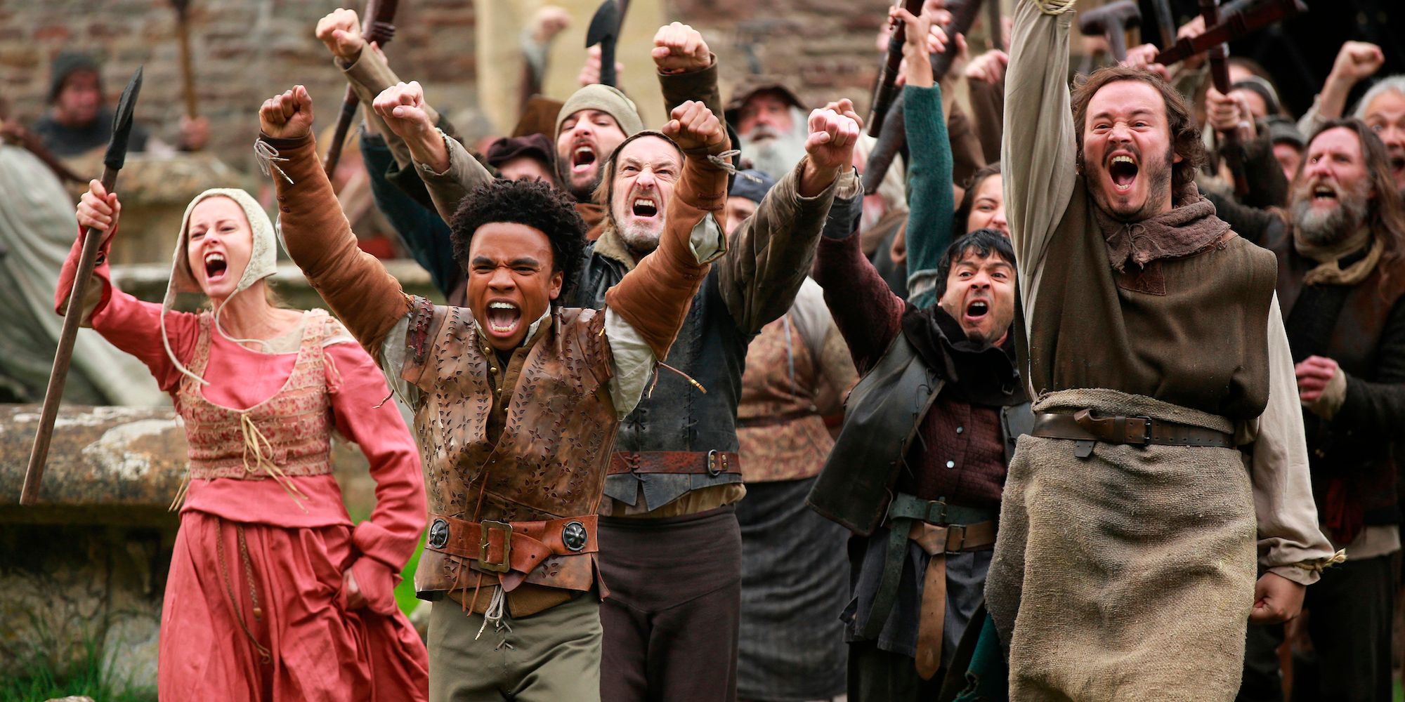 Il cast di Galavant canta "Today We Rise".