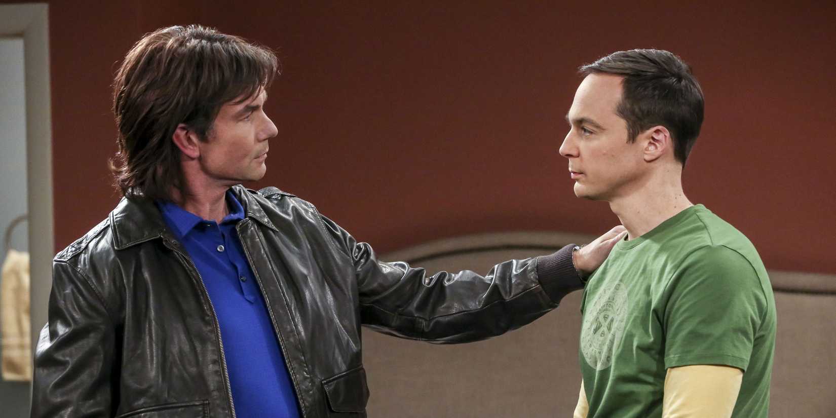 Georgie and Sheldon in Big Bang Theory