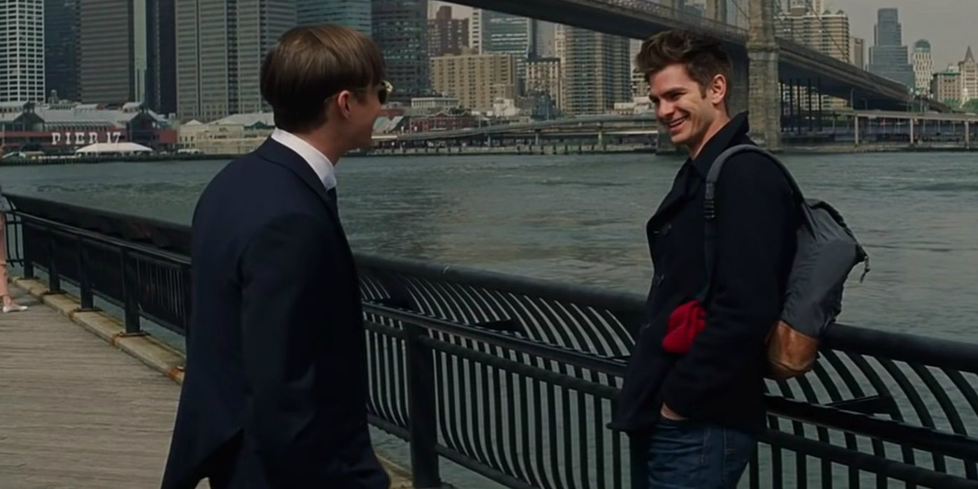 Harry and Peter Reconnect in The Amazing Spider Man