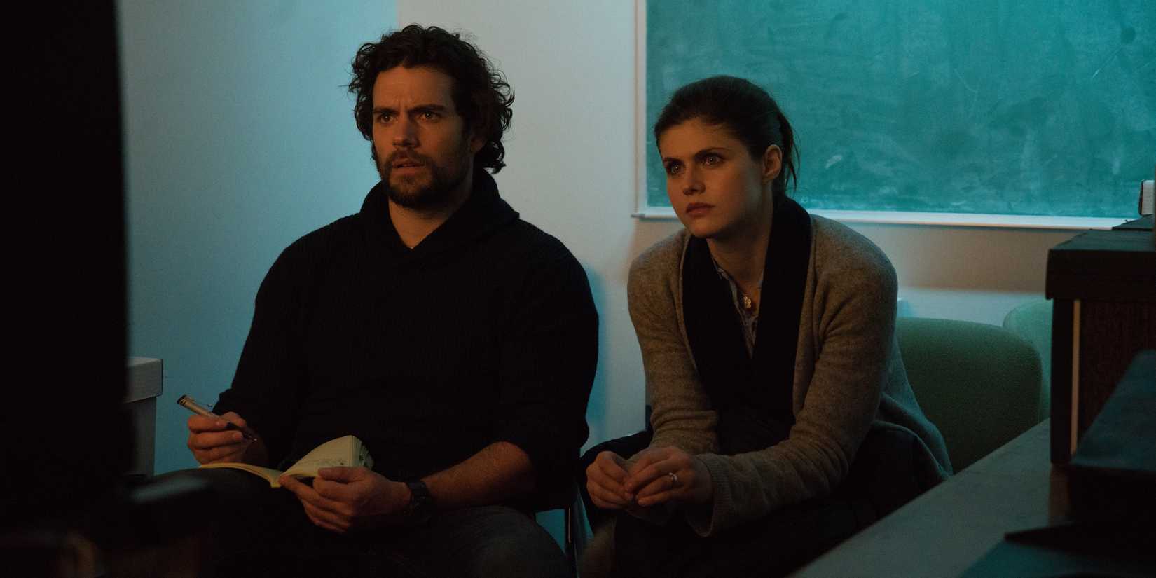 Henry Cavill and Alexandra Daddario in Night Hunter