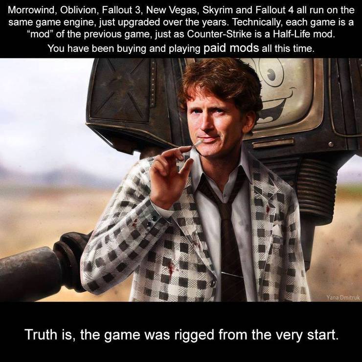 10 Fallout Vs Skyrim Memes That Are Absolutely Hilarious