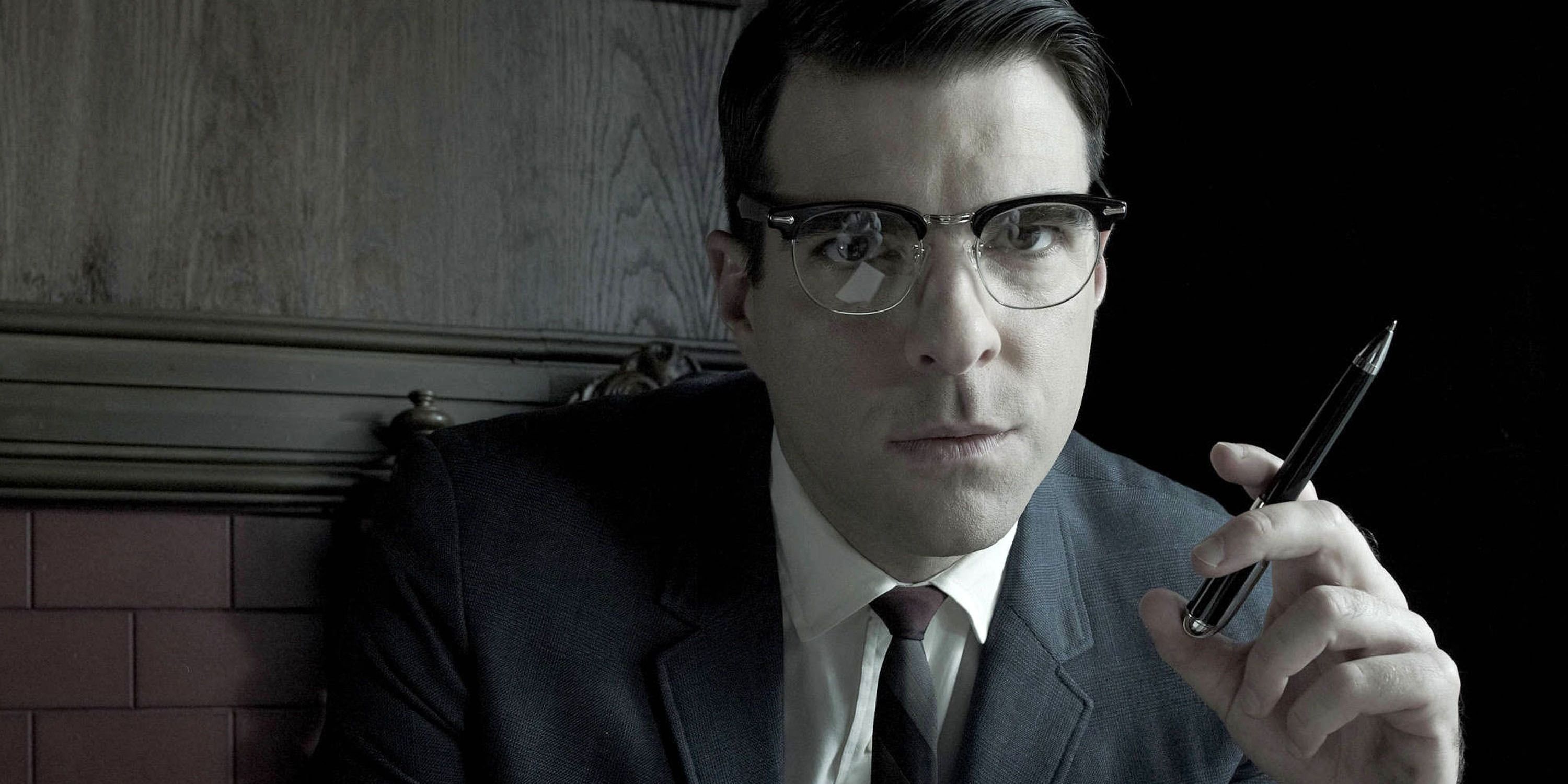Oliver Thredson (Zachary Quinto) como Bloody Face em American Horror Story: Asylum