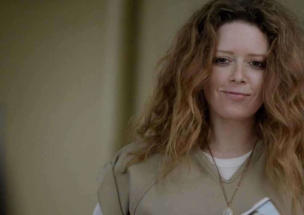 Nicky Nichols (Natasha Lyonne) looking amused in Orange is the New Black