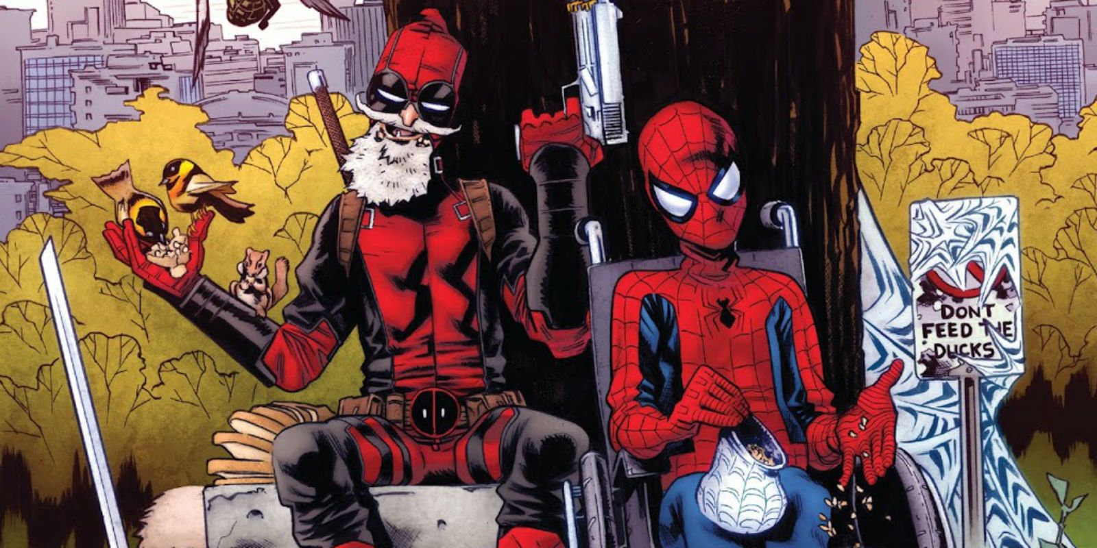 How Old Deadpool Spider Man Teamed Up In The Comics
