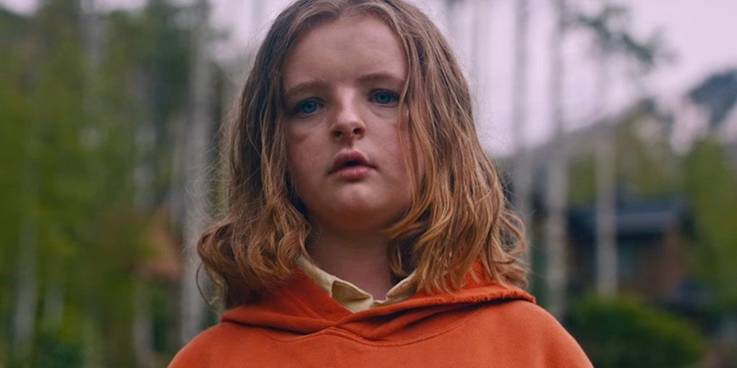 Milly Saphiro sebagai Charlie dalam film Hereditary (2018)