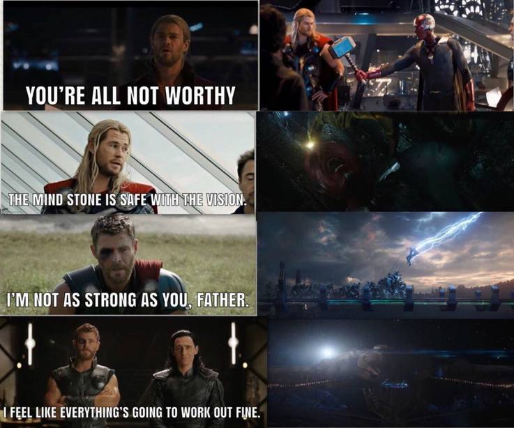 10 Funny Thor Memes Only True Marvel Fans Will Get..... 18 Bad Predictor in Thor Memes