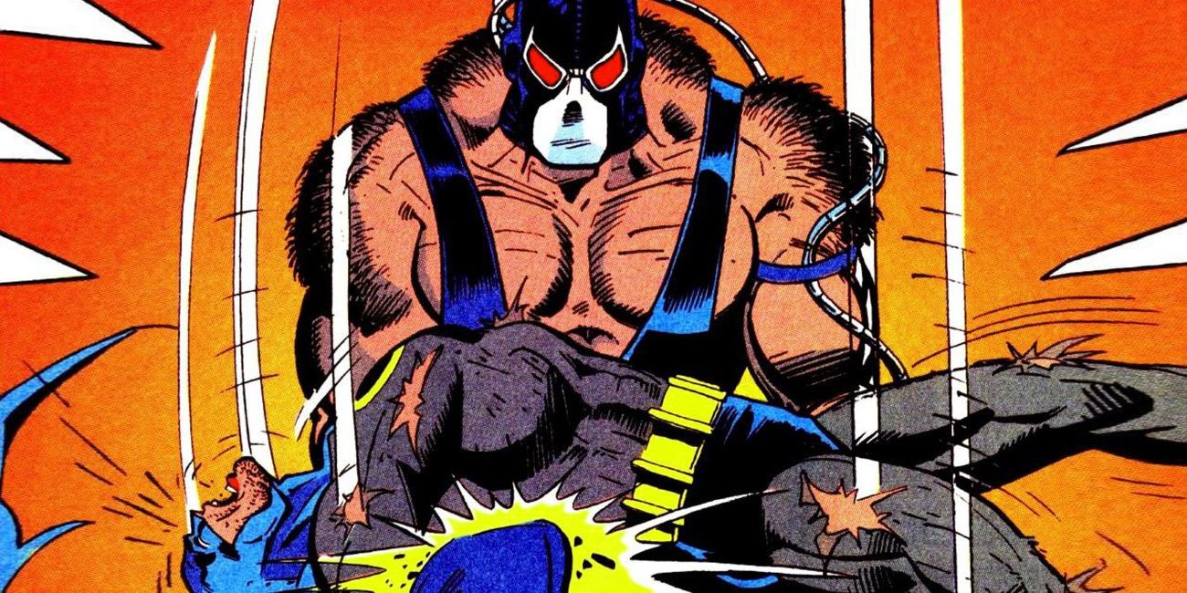 Bane breaks Batmans back in DC Comics