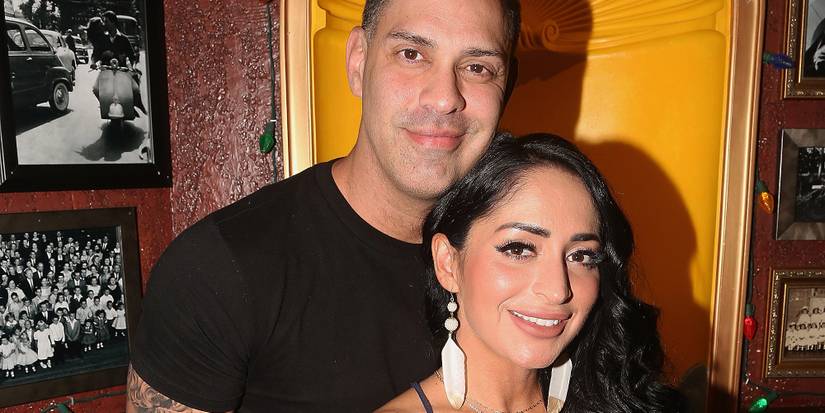 Chris Larangeria and Angelina Pivarnick Jersey Shore